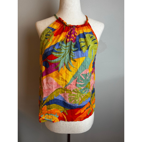 Christian Siriano New York Tops - Women's Christian Siriano New York Tank Top XS beachy vacation boho Multicolor